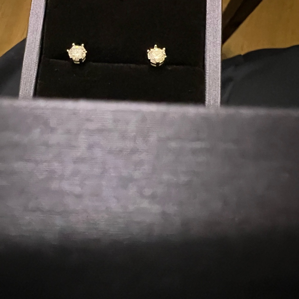 Elegant Gold Stud Earrings
